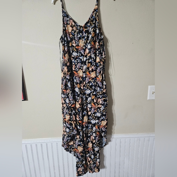 Ivy Street Floral Wide Leg Jumpsuit Size 2X - Picture 4 of 4